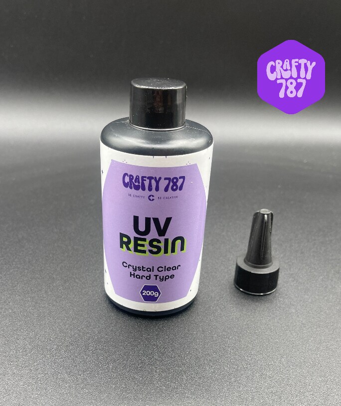 UV Resin Clear Hard Type, High Quality, Crafty 787 UV Resin, Crafts Resin,  Jewelry Resin
