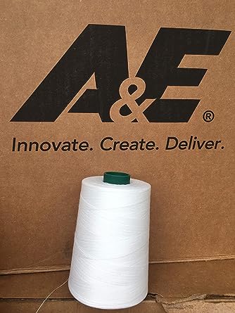 Perma Core Poly-wrap Poly Sewing Thread Tex-40 6,000 Yds (White)