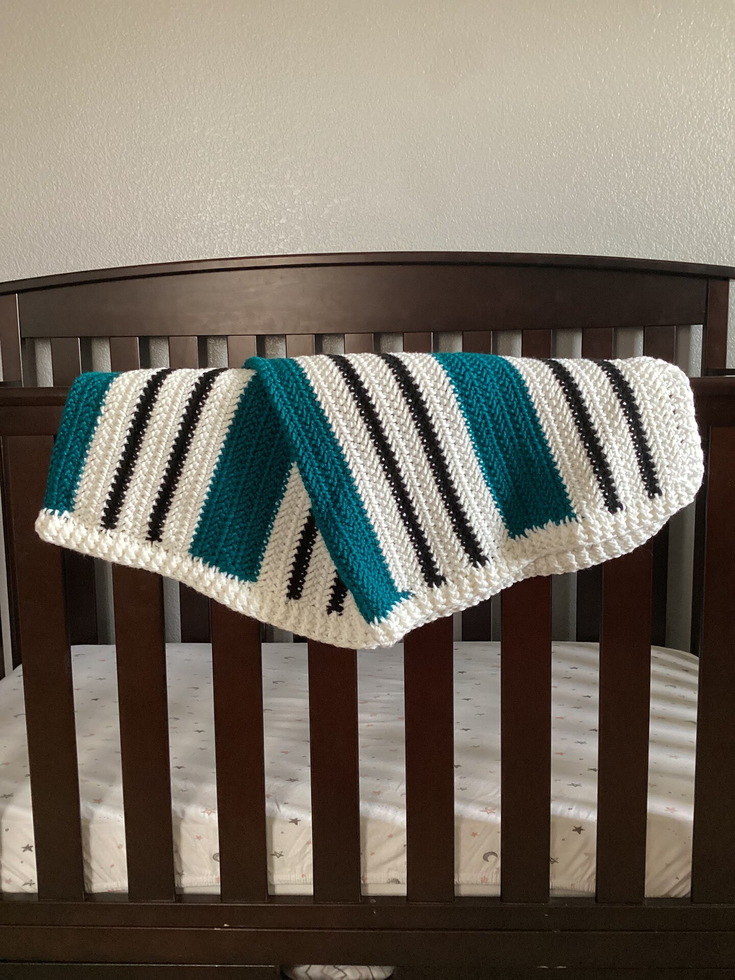 Philadelphia Eagles themed baby blanket MakerPlace by Michaels