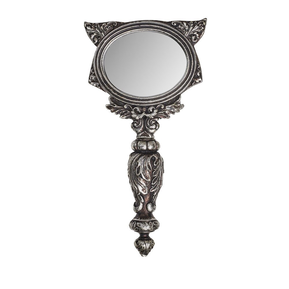 The Vault Home Decorative Indoor Sacred Cat Hand Mirror
