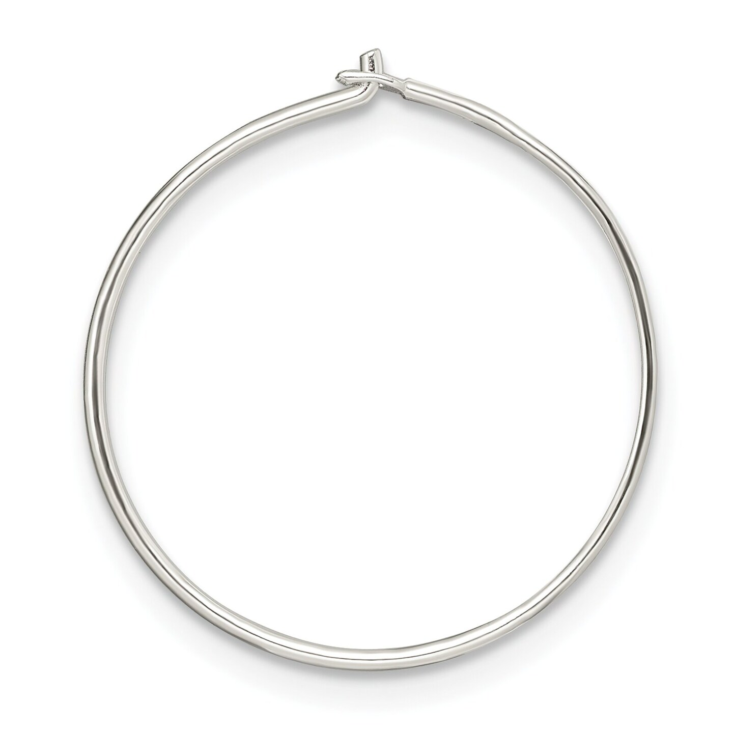 Sterling Silver Wire Hoop Earring Jewerly - Pack of 12