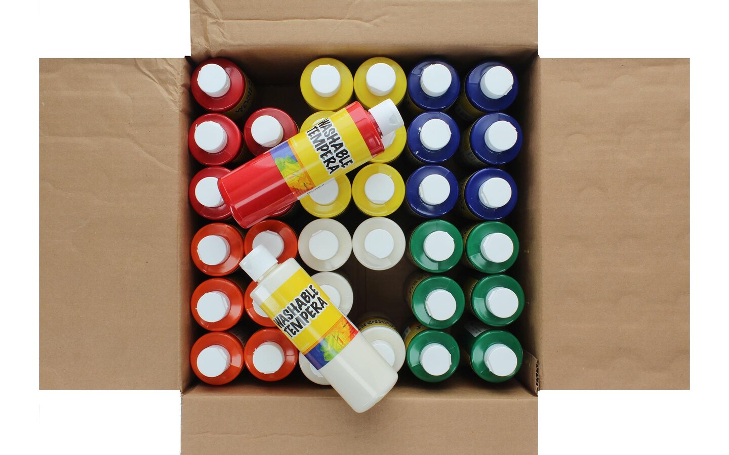 Pro Art Washable Tempera Paint 8oz Ast