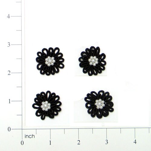 Mini Daisy Applique/Patch Pack of 4
