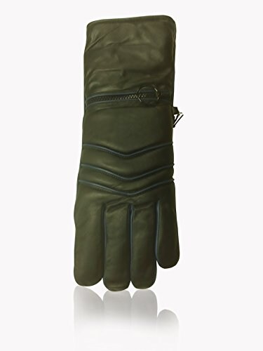 Reed Men&#x27;s Premium Leather Motorcycle Gloves Size Medium - Imported