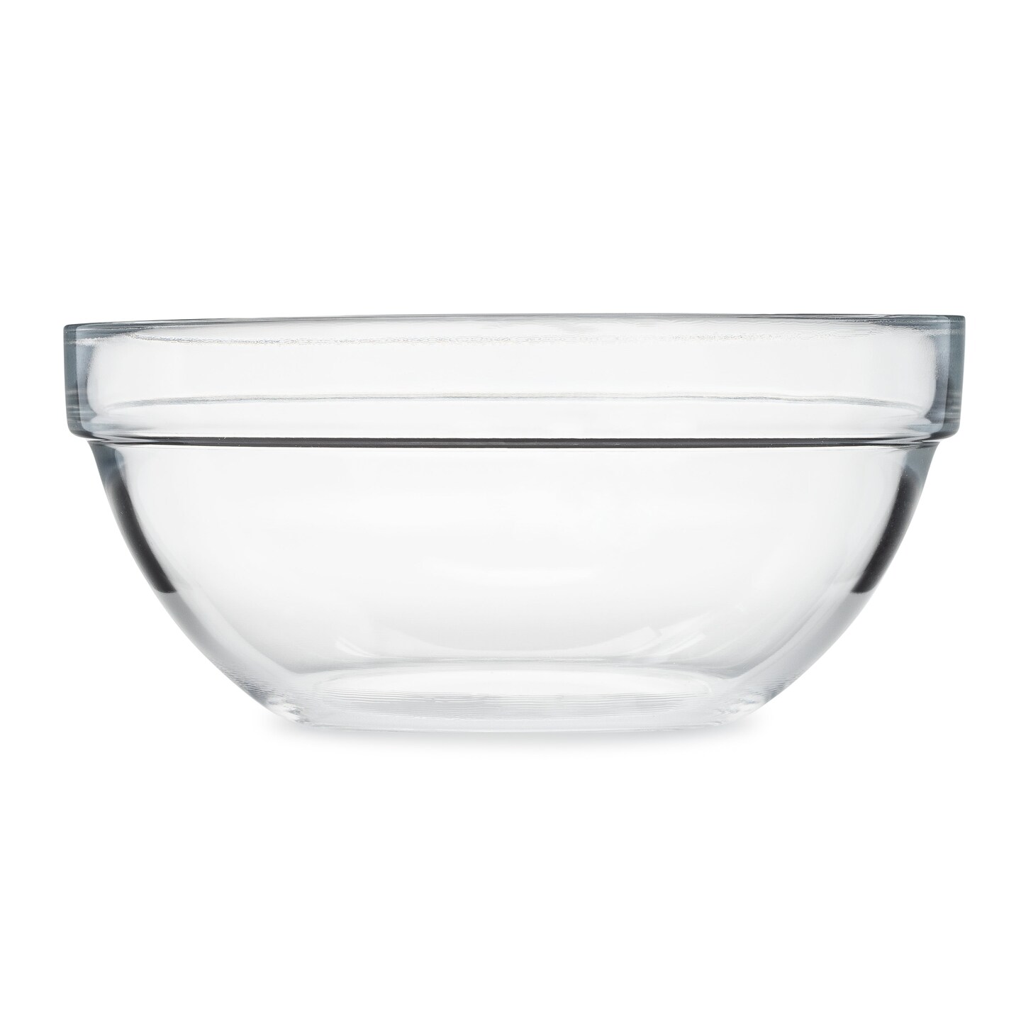 Glass Mixing Bowl Ingredient Prep Set - 6.5 Inch Diameter, Set of 6