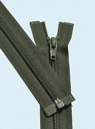 36" Light Weight Jacket Zipper ~ YKK #5 Nylon Coil Separating Zippers - 567 Olive Green (1 Zipper/pack)