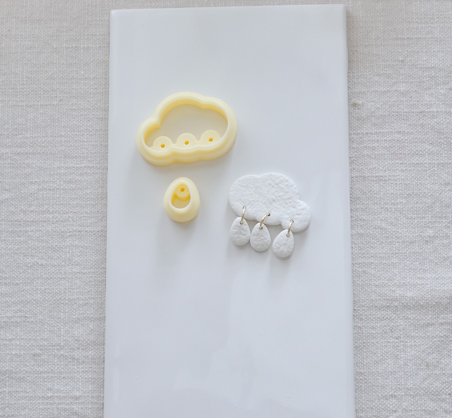 Cloud Polymer Clay Cutter Set by Hello Cutters