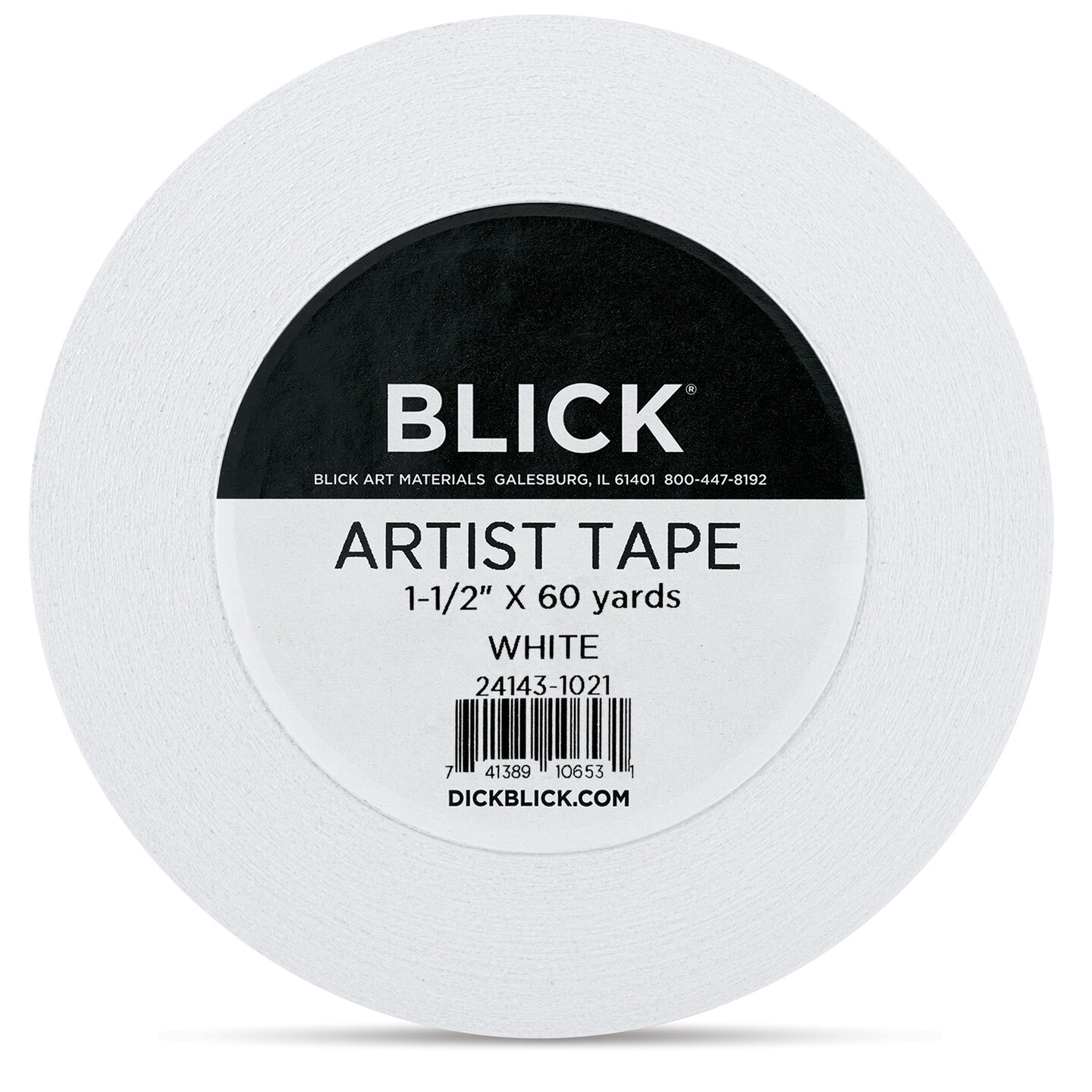 Blick Artist Tape - White, 1-1/2&#x22; x 60 yds