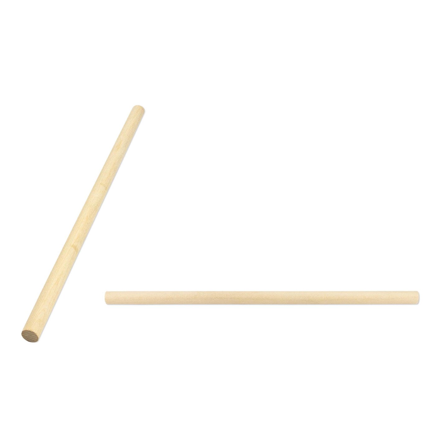 Wood Dowels, 1/2&#x22;, 25 Pieces