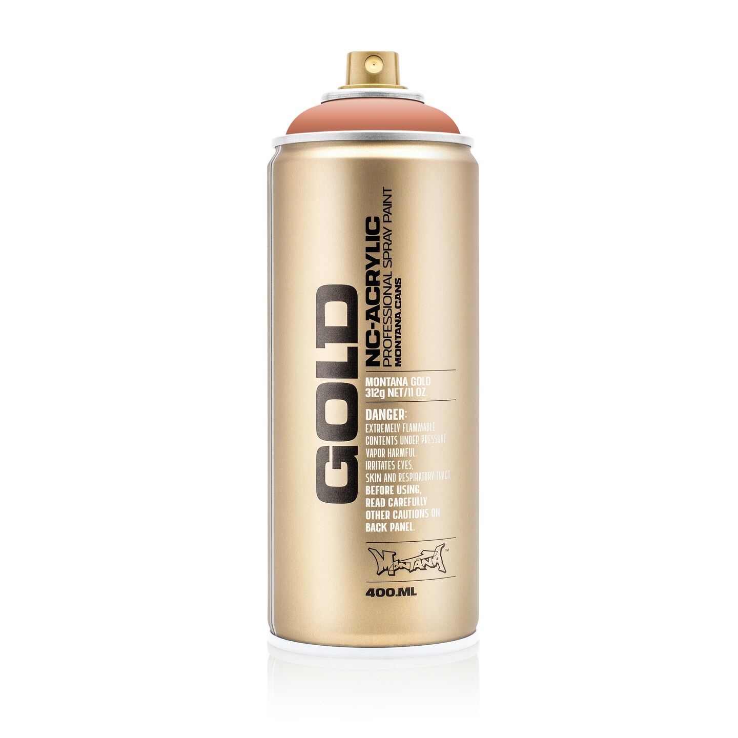 Montana Cans GOLD Spray Paint, 400ml, Dirty Apricot