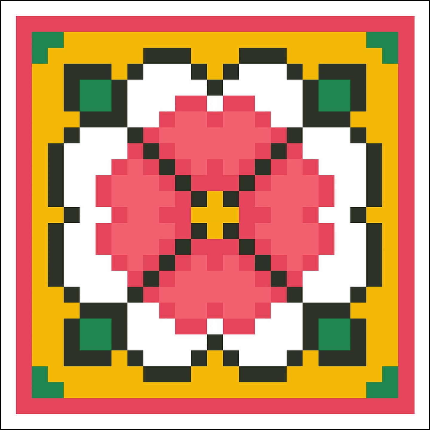 Diamond Dotz Morocco Flower Diamond Painting Kits for Adults - Diamond Art Kits a Relaxing Creative Craft Kit with Dotz Gems 2.7"x2.7"