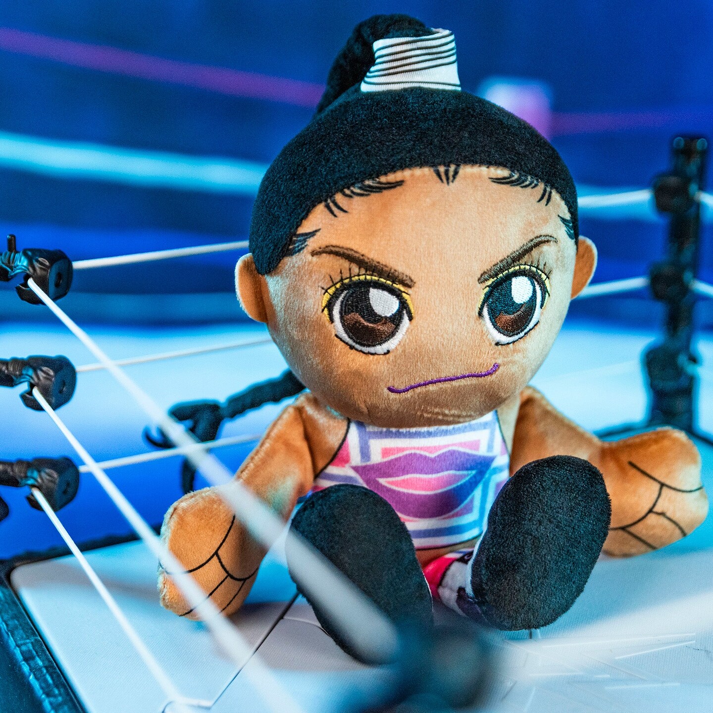 Bleacher Creatures WWE Bianca Belair 8&#x22; Kuricha Plush