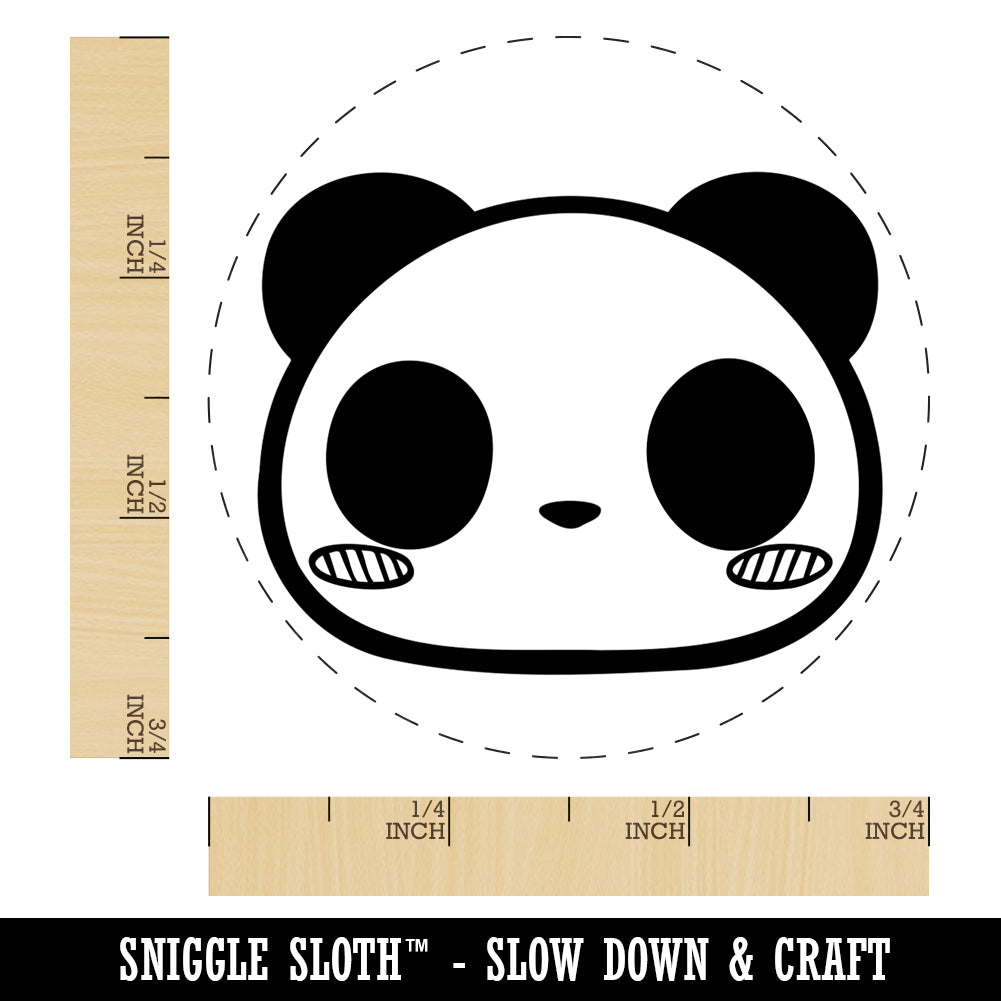 Kawaii chibi cute panda | Postcard