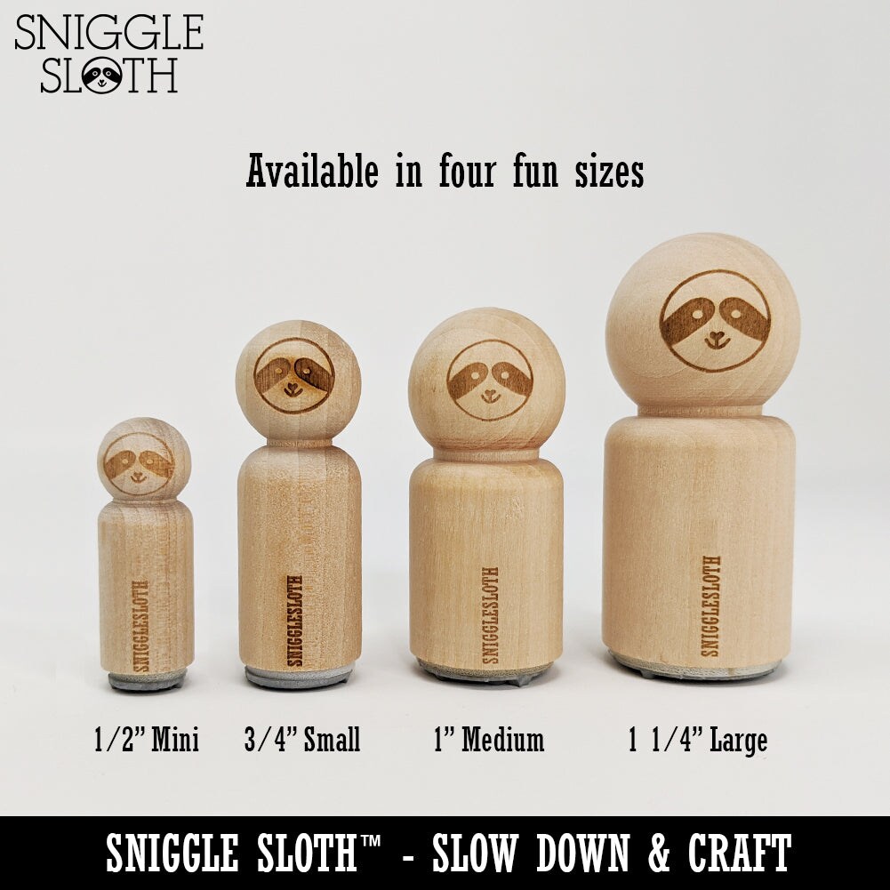thumbnail image 2 of Crow Solid Rubber Stamp – Handmade Wood Stamp For Crafting, Planners, Slow Down And Craft! 2 of 5