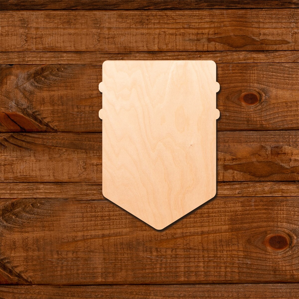 5 in. Unfinished Wooden Laser Cut Pencil