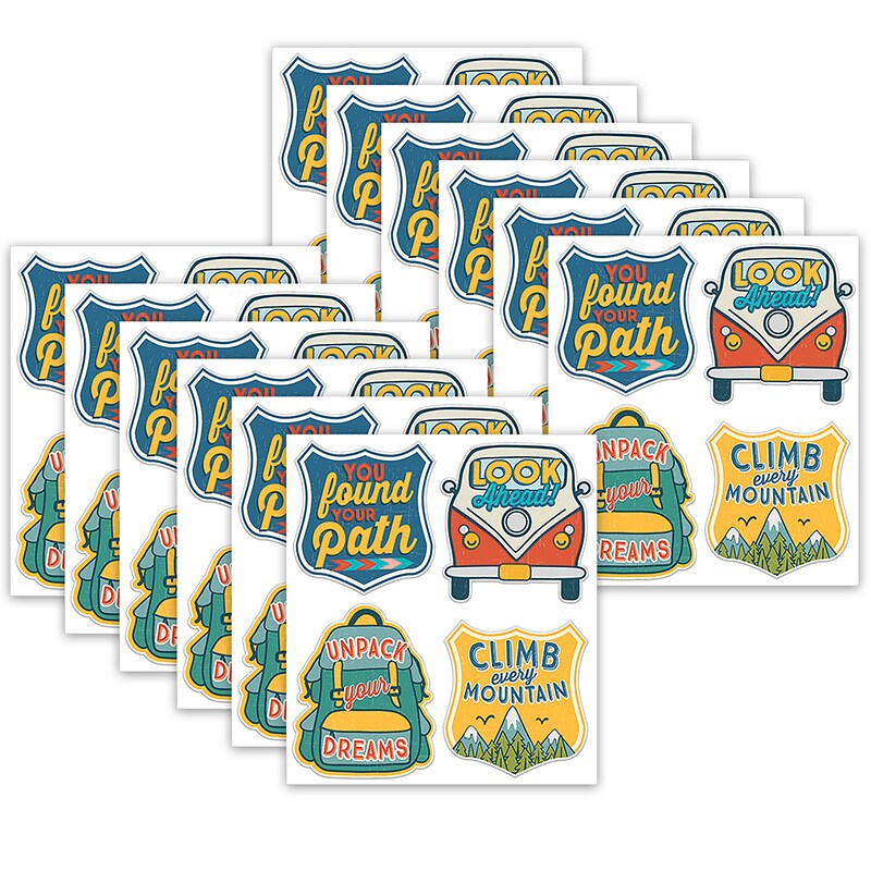 Adventurer Sticker Badges Stickers, 40 Per Pack, 12 Packs | Michaels