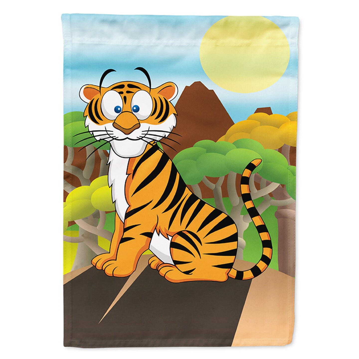 &#x22;Caroline&#x27;s Treasures APH7633GF Tiger Flag Garden, small, Multicolor&#x22;