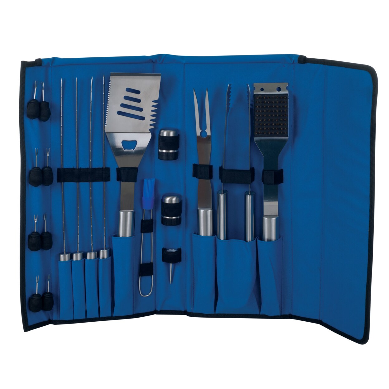 Whetstone 20 Piece Stainless Steel Bbq Grill Set W/ Case