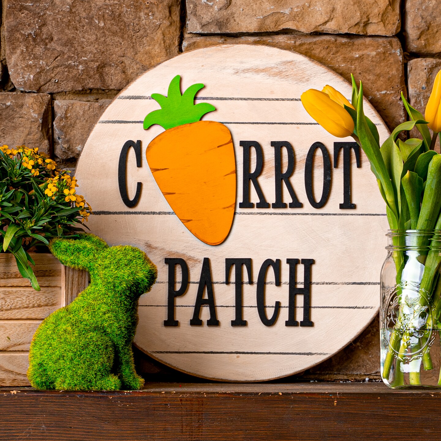 7 in. Unfinished Laser Cut Wooden Carrot