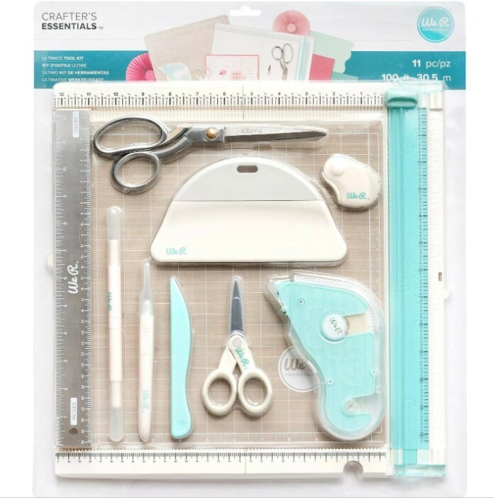 American Crafts ULTIMATE TOOL KIT - We R Memory Keepers - (10 PIECES) 661029