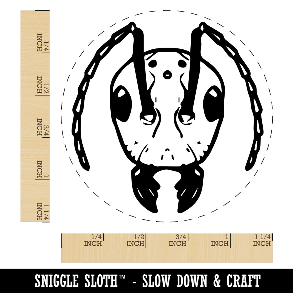 Ant Head Insect Rubber Stamp for Stamping Crafting Planners