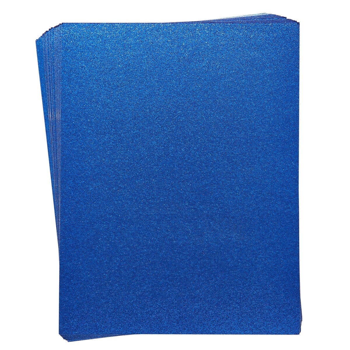 Glitter Cardstock Royal Blue 12 x 12 81# Cover Sheets Bulk Pack of 15
