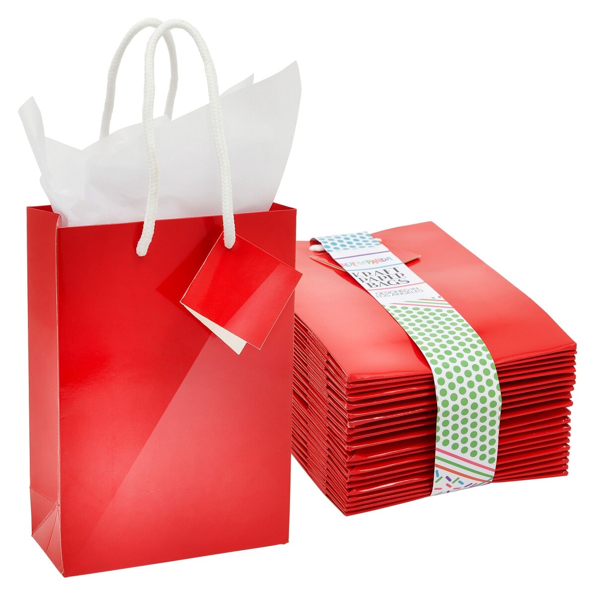 Cheap gift bags discount and tissue paper