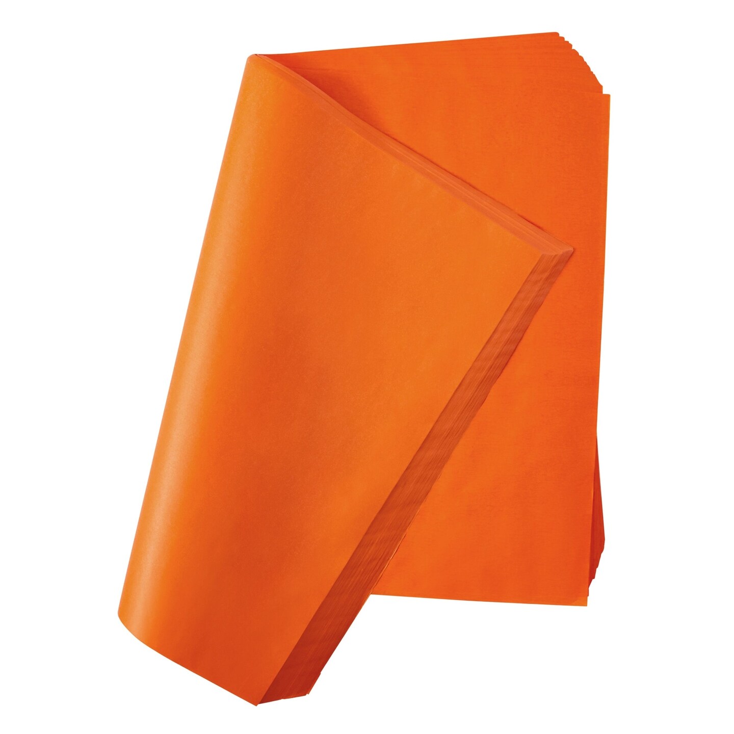 160 Sheets Orange Tissue Paper for Gift Wrapping Bags, Bulk Set for Birthday Party, Holidays, Art Crafts, 15 x 20 Inches