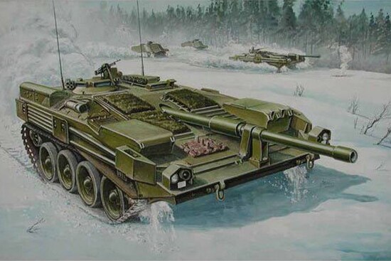 Trumpeter 1/35 SWEDEN STRV 103B MBT 1/35 Plastic Model | Michaels