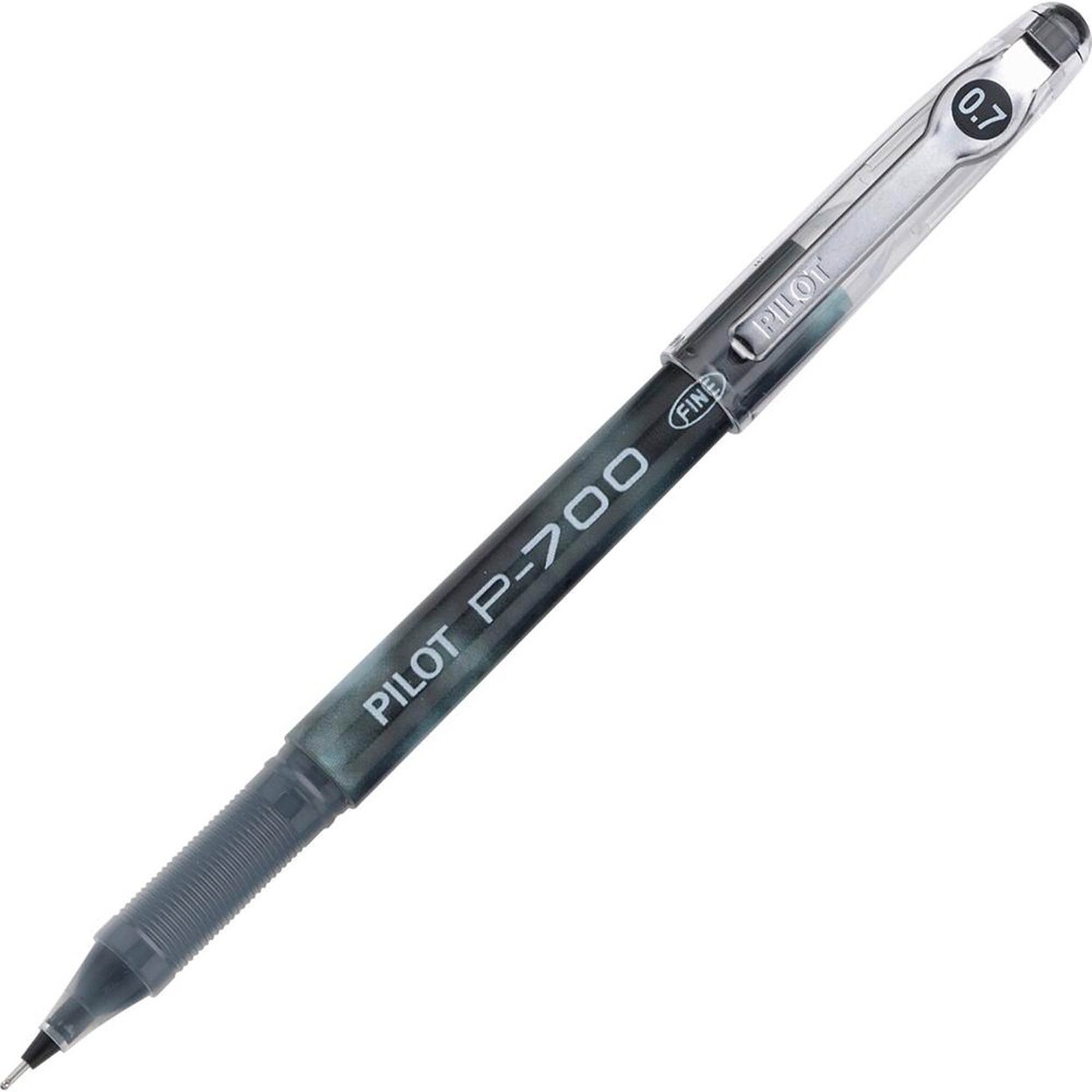 Pilot   Precise P-700 Precision Point Fine Capped Gel Rolling Ball Pens - Fine Pen Point - 0.7 Mm Pen Point Size - Black