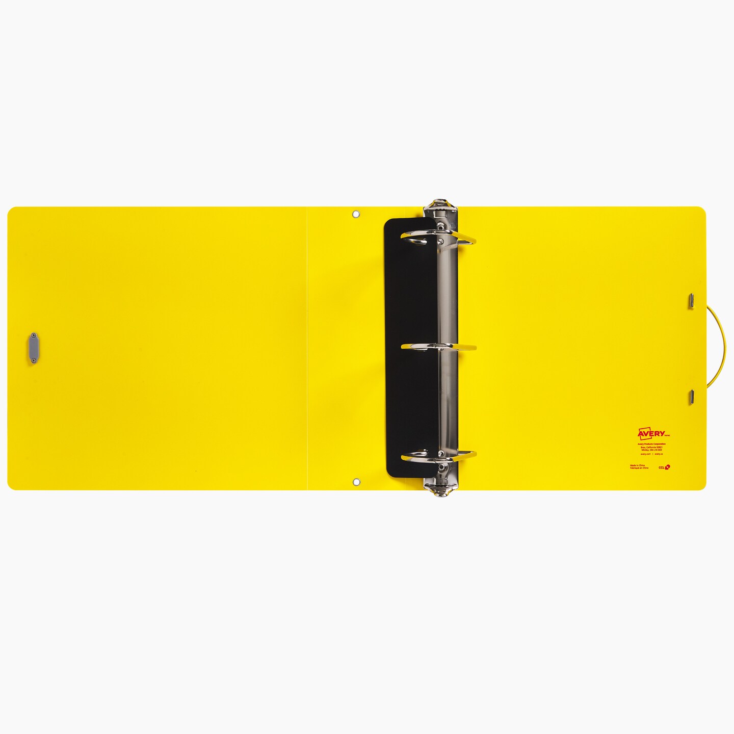 Avery UltraDuty SDS Binder with Chain, Durable Poly Binder, 3&#x22; Slant Ring, Holds 735 Sheets (77713)