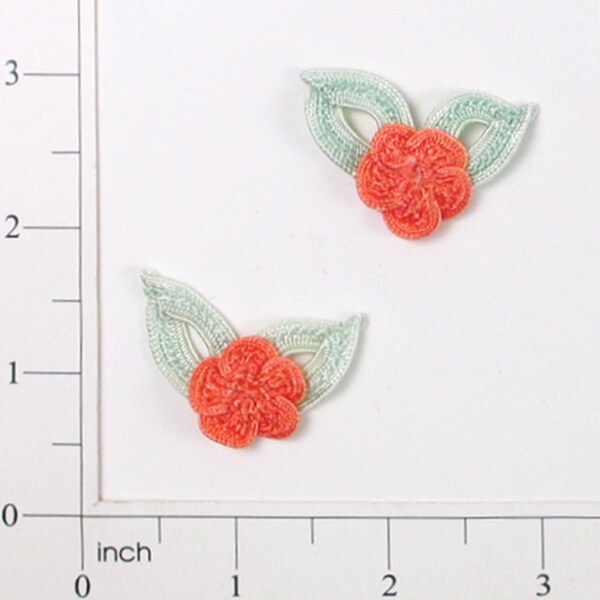 Mini Fleurette Applique/Patch Pack of 2