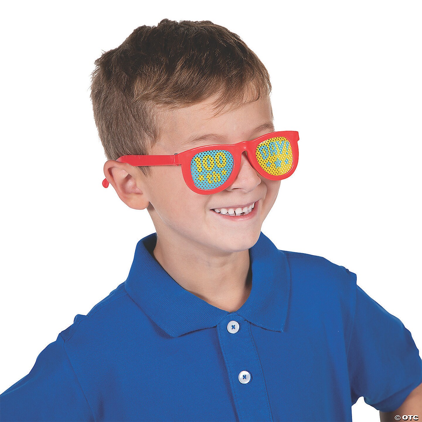 100th Day of School Pinhole Glasses 12 Pc.