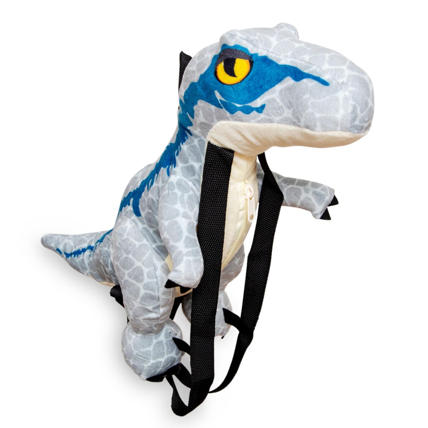 Jurassic World Velociraptor Blue 17 Inch Plush Backpack Michaels