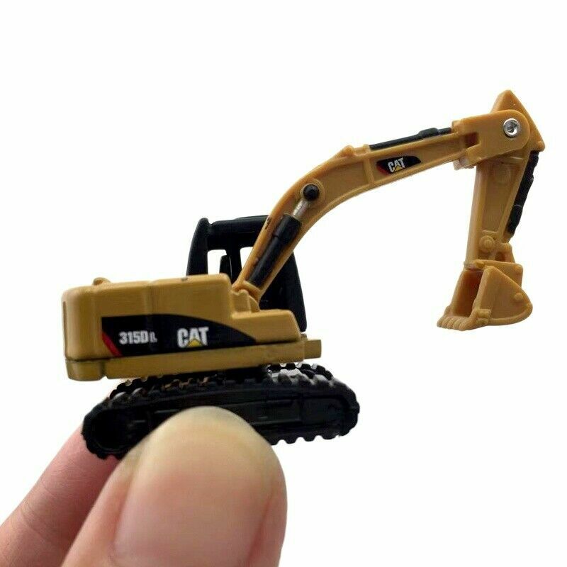 Kitcheniva 6 Pcs 1/160 N Scale Miniature Excavator Diecast Model