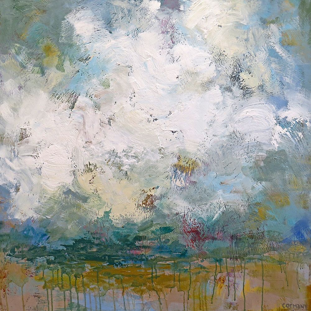 Sun, Sand, Sea and Sky Poster Print by Claire Cormany # C1289D