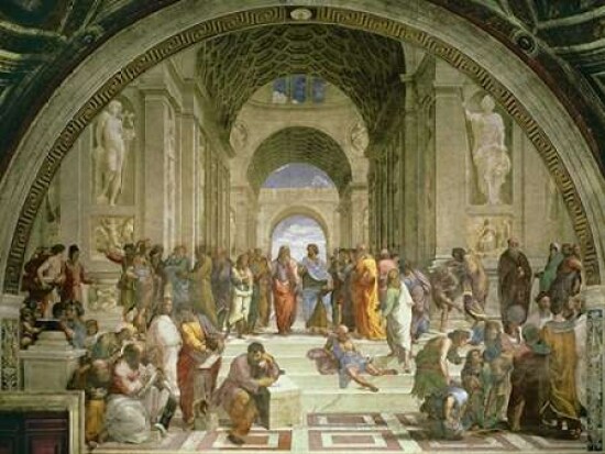 Scuola di Atene Poster Print by Raffaello - Item # VARPDX3RF3737