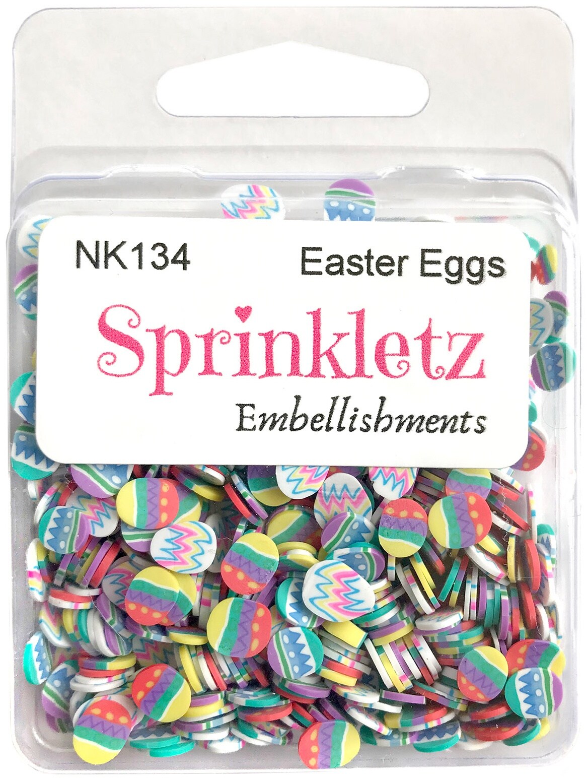 Buttons Galore Sprinkletz Embellishments 12g-Easter Eggs