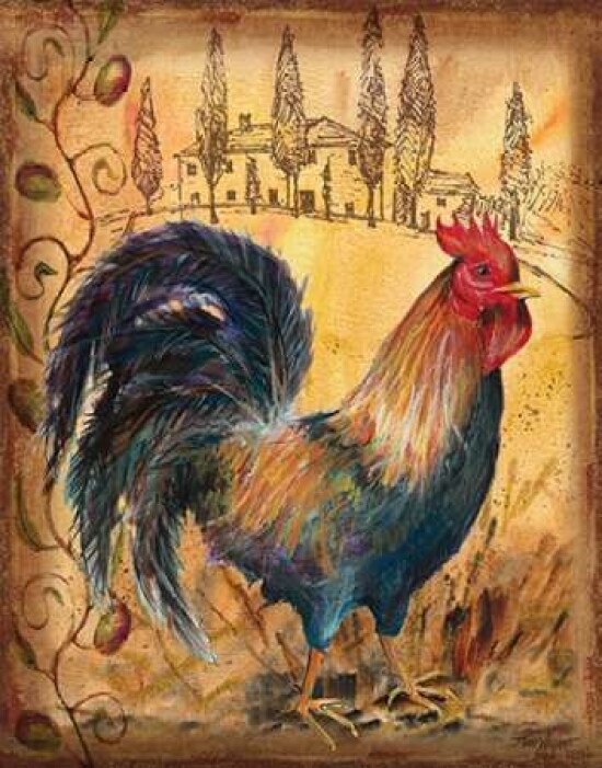 Tuscan Rooster I Poster Print by Todd Williams - Item # VARPDXTWM157