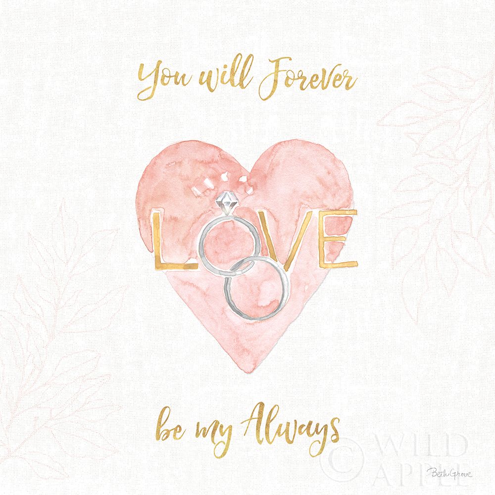 All You Need is Love XI Poster Print by Beth Grove - Item # VARPDX55414