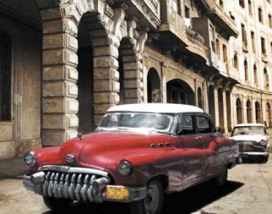 Cuban Cars I Poster Print by C.J. Groth - Item # VARPDX5304