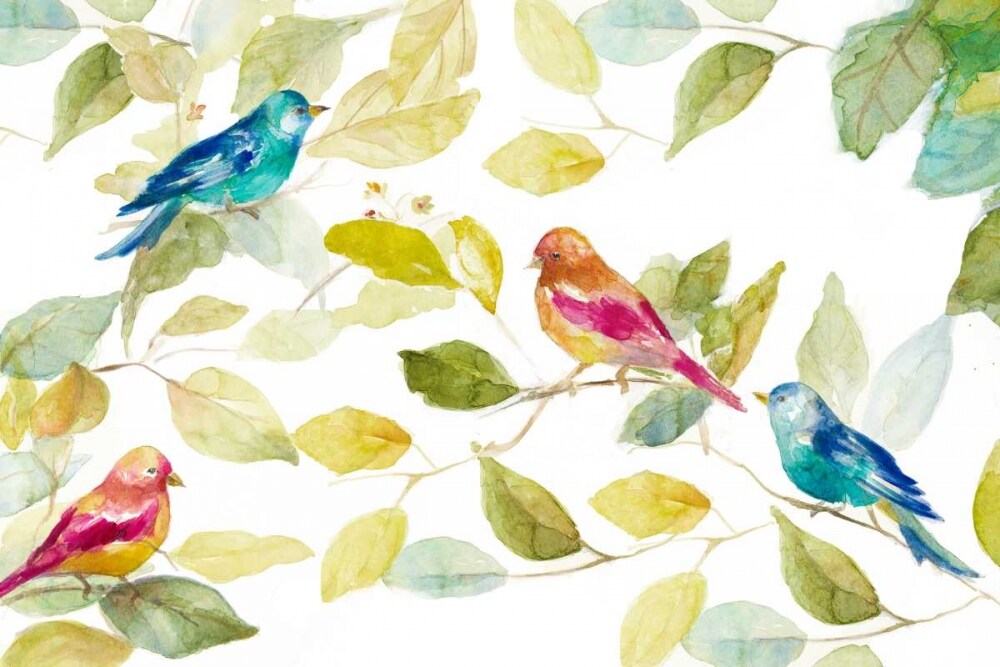 Birds in a Tree Poster Print by Lanie Loreth - Item # VARPDX11800D