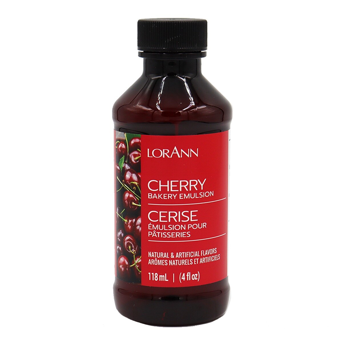 LorAnn Bakery Emulsions Natural &#x26; Artificial Flavor 4oz-Cherry