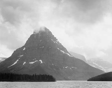 Two Medicine Lake, Glacier National Park, Montana - National Parks and Monuments, 1941 Poster Print by Ansel Adams - Item # VARPDX460729