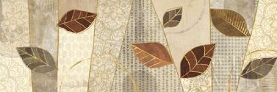 Bohemian Leaves IV Neutral Poster Print by Veronique Charron - Item # VARPDX28899