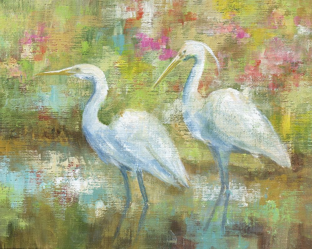 Egret Tapestry Poster Print by Nan - Item # VARPDX40270