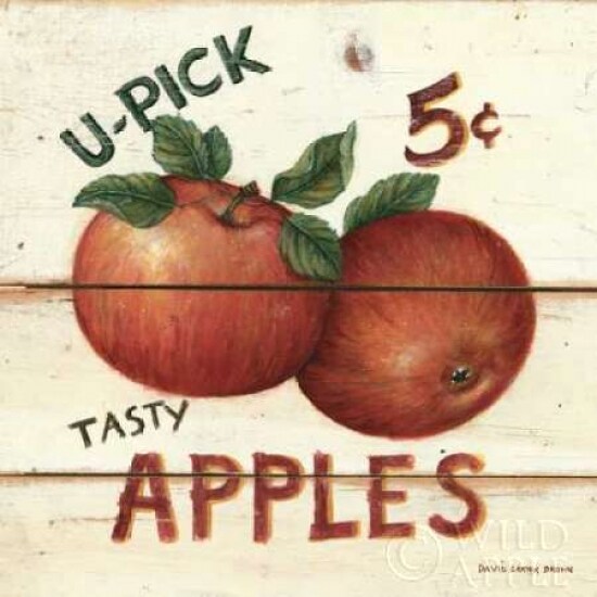 U-Pick Apples Poster Print by David Carter Brown - Item # VARPDX3182