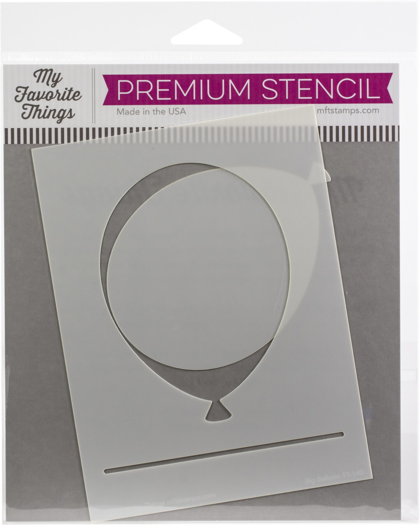 My Favorite Things Premium Stencil 4.5&#x22;X6&#x22;