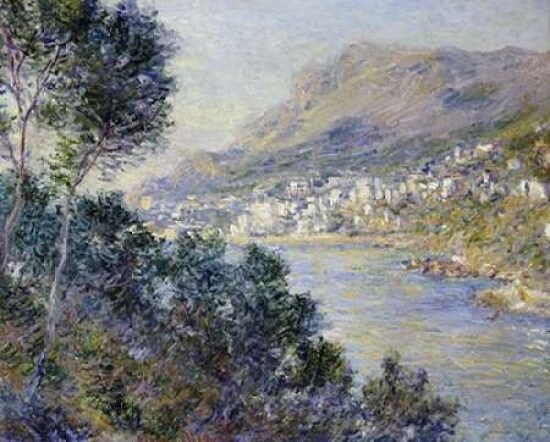 A View of Cape Martin Monte Carlo Poster Print by Claude Monet - Item # VARPDX265190