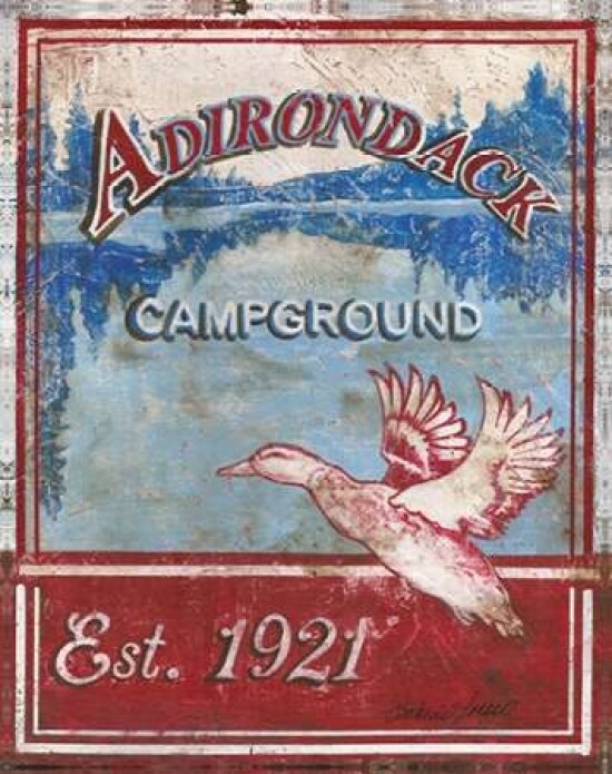 Adirondack Camp Poster Print by Catherine Jones - Item # VARPDXJNE086